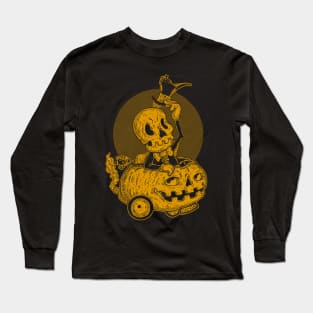 Mr bones for dark garment Long Sleeve T-Shirt